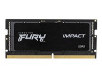 Kingston FURY Impact - DDR5 - moduuli - 32 Gt - 262-nastainen SO-DIMM - 5600 MHz / PC5-44800 - CL40 - 1.1 V - puskuroimaton - on-die ECC KF556S40IB-32