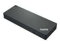 Lenovo ThinkPad Thunderbolt 4 WorkStation Dock - Dockningsstation - Thunderbolt 4 - 2 x DP, HDMI, 2 x Thunderbolt - 1GbE - 300 watt - Förenta Staterna - för ThinkPad T16 Gen 4 21QN 40B00300US