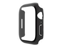 Belkin SCREENFORCE - Stötsskydd för smartwatch - skärmskydd - polykarbonat, tempererat glas (9H) - svart OVG004ZZBK