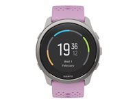 Suunto 5 Peak - 43 mm - harmaa - urheilukello kanssa hihna - silikoni pannan koko: S/M - näyttö 1.1" - Bluetooth - 39 g - villi marja SS050890000