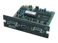 APC SmartSlot Interface Expander - Adapter för administration på distans - SmartSlot - RS-232 - 2 portar - för AIS; Silcon; Smart-UPS XL 1000, XL Network Package for Server Rooms; Smart-UPS VT AP9607