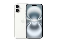 Apple iPhone 16 Plus - 5G smartphone - dual-SIM / Internminne 256 GB - OLED display - 6.7" - 2796 x 1290 pixels - 2 bakre kameror 48 MP, 12 MP - front camera 12 MP - vit MXWV3QN/A