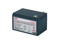 APC Replacement Battery Cartridge #4 - UPS akku - 1 x akku/paristo - Lyijyhappo - musta malleihin P/N: BE 700 YIN, BE750BB-CN, BE800-IND, BK650I, BP500JPNP, BP650SX107, SC620X565, SU620I RBC4