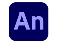 Adobe Animate CC for Enterprise - Feature Restricted Licensing Subscription New - 1 käyttäjä - GOV - Value Incentive Plan - Taso 2 (10-49) - Win, Mac - Multi European Languages 65307164BC02B12