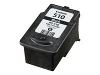 Canon PG-510 - 9 ml - svart - original - bläckpatron - för PIXMA MP230, MP237, MP252, MP258, MP270, MP280, MP282, MP499, MX350, MX360, MX410, MX420 2970B001