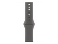 Apple - Klockrem för smart klocka - 46mm - storlek S/M - stone grey - för Watch Hermès Series 12, SE 3, Series 10, Series 11, Series 12, Ultra 3, Ultra 4 MXLX3ZM/A