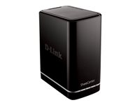 D-Link ShareCenter 2-Bay Cloud Network Storage Enclosure DNS-320L - NAS-server - 2 fack - 2 TB - SATA 3Gb/s - HDD 2 TB x 1 - RAID 0, 1, JBOD - Gigabit Ethernet DNS-320L-2TB
