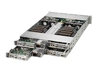 Supermicro SuperServer 6028TR-HTR - Montable sur rack - pas de processeur - 0 Go - aucun disque dur SYS-6028TR-HTR