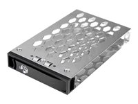 Startech 2,5" hårddiskfack med hotswap - Hållare för lagringsenhet - 2.5" - svart & silver - för StarTech 4-Bay SATSASTRX25