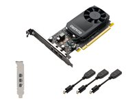 NVIDIA Quadro - Grafikkort - Quadro P400 - 2 GB GDDR5 - PCIe 3.0 x16 låg profil - 3 x Mini DisplayPort - Adaptrar ingår VCQP400V2-PB