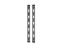 APC - Tillbehörskanal (vertikal) - svart - 42U (paket om 2) ER7RCC42