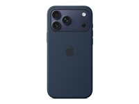 Apple - Skydd för mobiltelefon - MagSafe-kompatibilitet - silikon - midnatt - för iPhone 17 Pro Max MGFP4ZM/A