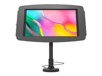 Compulocks Galaxy Tab A7 10.4" Space Enclosure Flex Arm Mount - Asennuspakkaus (kotelo, joustava varren kiinnitys) malleihin tabletti - lukittava - alumiinikotelo - musta -näytön koko: 10.4" - tiskin yläosa, seinään asennettava, pintaan asennettava malleihin Samsung Galaxy Tab A7 (10.4 tuuma) 159B104GA7SB