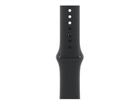 Apple - Band för smart klocka - 46mm - XL-storlek - svart - för Watch Hermès Series 12, SE 3, Series 10, Series 11, Series 12, Ultra 3, Ultra 4 MXM53ZM/A