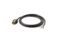 APC - Strömkabel - IEC 60320 C19 till fast 3-trådig - AC 240 V - 16 A - 3 m - svart - för P/N: SMT2200I-AR, SMT2200R2I-AR, SMT3000I-AR, SMT3000R2I-AR, SRT10RMXLIX806, SRT2200XLI-KR AP8759