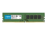 Crucial - DDR4 - moduuli - 4 Gt - DIMM 288 nastaa - 2666 MHz / PC4-21300 - CL19 - 1.2 V - puskuroimaton - non-ECC CT4G4DFS8266T