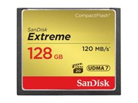 SanDisk Extreme - Flash-muistikortti - 128 Gt - 567x - CompactFlash SDCFXSB-128G-G46
