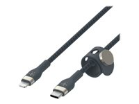 Belkin BoostCharge - Lightning-kabel - USB-C hane till Lightning hane - 1 m - blå CAA011BT1MBL