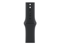 Apple - Band för smart klocka - 40 mm - storlek M/L - svart - för Watch Hermès Series 12, Hermès Series 9, SE 3, Series 10, Series 11, Series 12, Series 9 MAXA4ZM/A