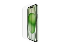 Belkin UltraGlass 2 - Skärmskydd för mobiltelefon - glas - för Apple iPhone 14 Pro Max, 15 Plus, 16 Plus SFA096EC
