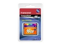 Transcend - Flash-muistikortti - 16 Gt - 133x - CompactFlash TS16GCF133