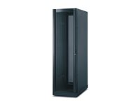 APC Netshelter VX Seismic Enclosure w/Sides Black - Rack - svart - 42U - för P/N: SMTL1500RM3UC, SMTL1500RMI3UC, SRT2200RMXLAUS, SRTL3KRM1UC, SRTL3KRM1UNC AR2144BLK