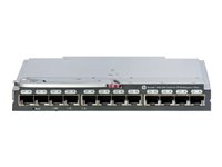 Brocade 16Gb/28 SAN Switch for HP BladeSystem c-Class - Kytkin - Hallinnoitu - 16 x 16 Gt kuitukanava (sisäinen) + 12 x 8Gb Fibre Channel SFP+ - plug-in-moduuli C8S46B