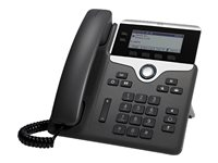 Cisco IP Phone 7821 - VoIP -puhelin - SIP, SRTP - 2 linjaa CP-7821-3PCC-K9=