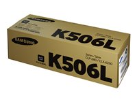 Samsung CLT-K506L - Svart - original - tonerkassett - för CLP-680DW, 680ND; CLX-6260FD, 6260FR, 6260FW, 6260ND CLT-K506L/ELS