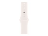 Apple - Klockrem för smart klocka - 46mm - storlek S/M - ljus rouge - för Watch Hermès Series 12, SE 3, Series 10, Series 11, Series 12, Ultra 3, Ultra 4 MXM83ZM/A
